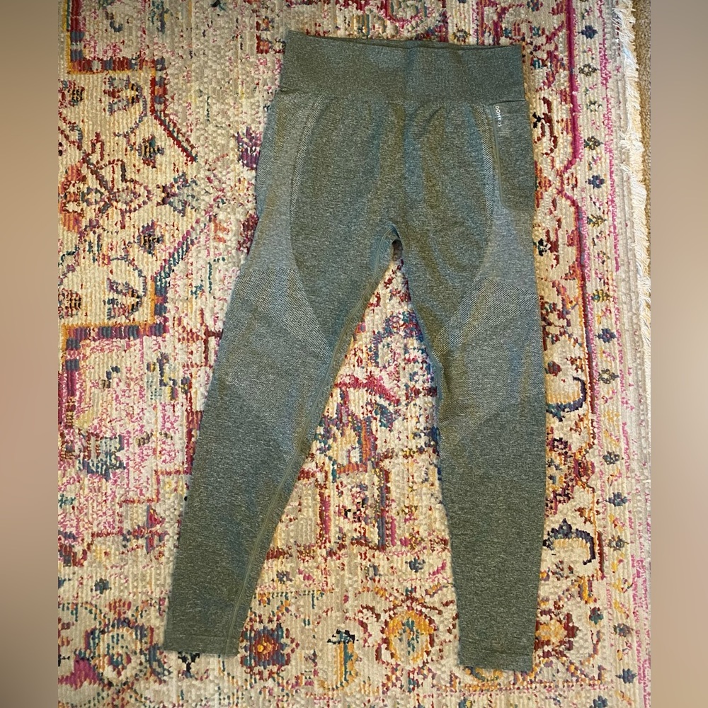 Domyos Green Pocket Running Leggings